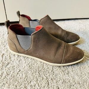 Leather Booties, Womens US 7 / EU 38